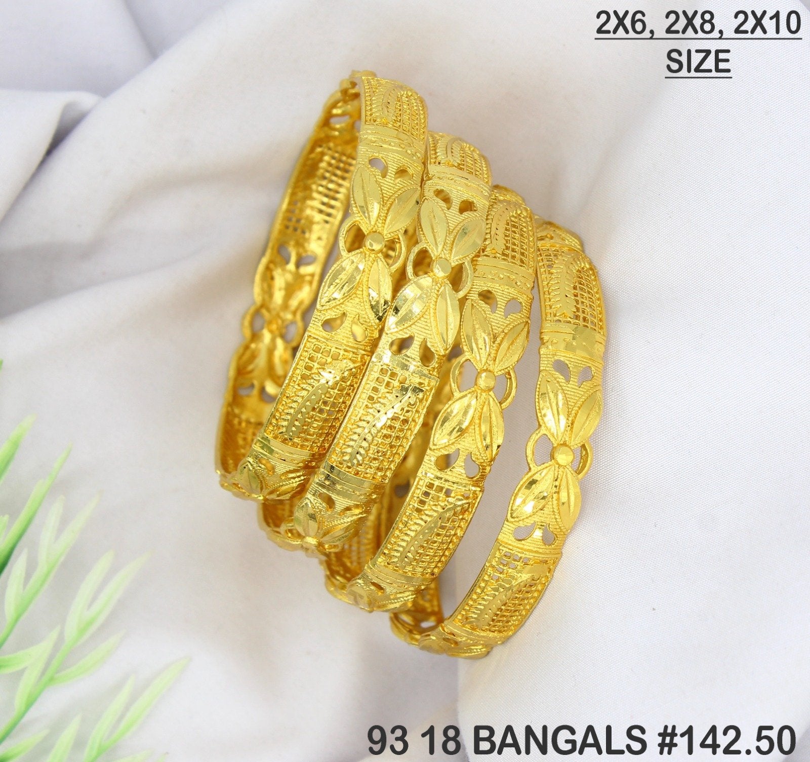 Morison Designer Gold-Plated Bangles for Women | Traditional Ethnic Jewellery | Perfect for Weddings, Parties & Festive Wear