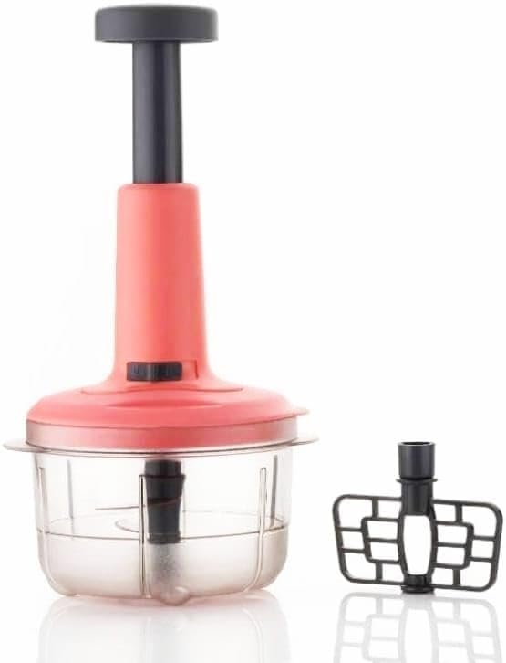 700ml Square Push Chopper - Efficient Manual Food Processor for Quick Chopping