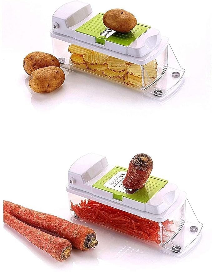 12-in-1 Nicer Dicer - Versatile Kitchen Tool for Effortless Chopping, Slicing, and Dicing