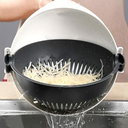9-in-1 Wet Basket - Versatile Kitchen Tool for Washing, Draining, and Storing Fruits and Vegetables