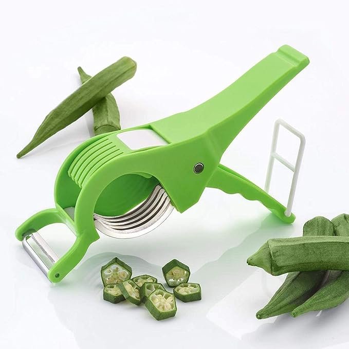 2-in-1 Heavy Vegetable Cutter - Versatile Chopper for Slicing and Dicing