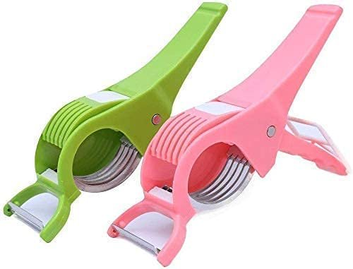 2-in-1 Heavy Vegetable Cutter - Versatile Chopper for Slicing and Dicing