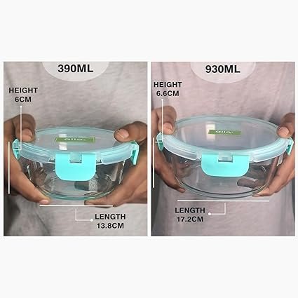 1100ml Lock Container - Airtight Food Storage for Freshness & Organization