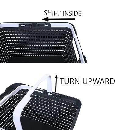 Stylish Storage Basket - Woven Organizer Bin for Home, Office, and Nursery