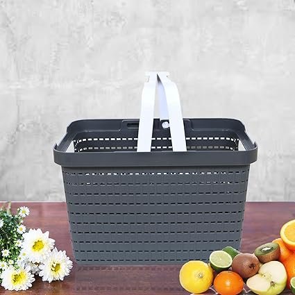 Stylish Storage Basket - Woven Organizer Bin for Home, Office, and Nursery