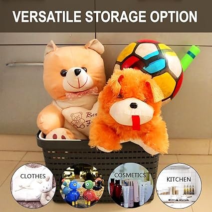 Stylish Storage Basket - Woven Organizer Bin for Home, Office, and Nursery