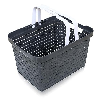 Stylish Storage Basket - Woven Organizer Bin for Home, Office, and Nursery
