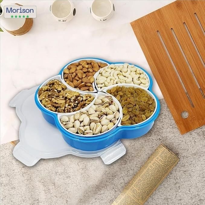 Multipurpose Dry Fruit Box - Stylish Airtight Storage Container for Nuts, Snacks, and More