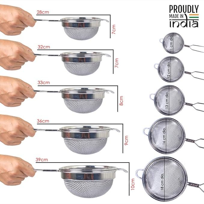 Wire Tea Strainer - Durable Stainless Steel Tea Infuser for Perfect Brewed Tea