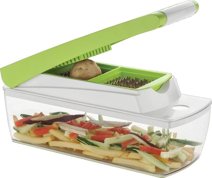 15-in-1 Chipser – Versatile Vegetable and Fruit Slicer with Multiple Blades, Chopper, Grater, and Julienne Functions