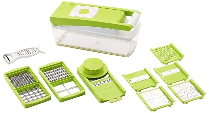 15-in-1 Chipser – Versatile Vegetable and Fruit Slicer with Multiple Blades, Chopper, Grater, and Julienne Functions
