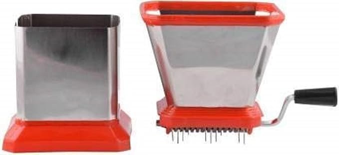 Stainless Steel Chilly Cutter – Rust-Proof Manual Chilli and Vegetable Slicer with Sharp Blades, Durable & Easy to Clean