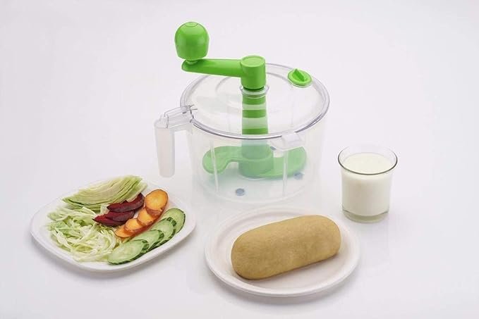 10-in-1 Atta Maker - Multi-Function Flour Mill, Atta, Dosa, Idli & More Batter Maker, Automatic Food Processor, Fast & Easy, Stainless Steel, Compact & Durable, Ideal for Indian Kitchen