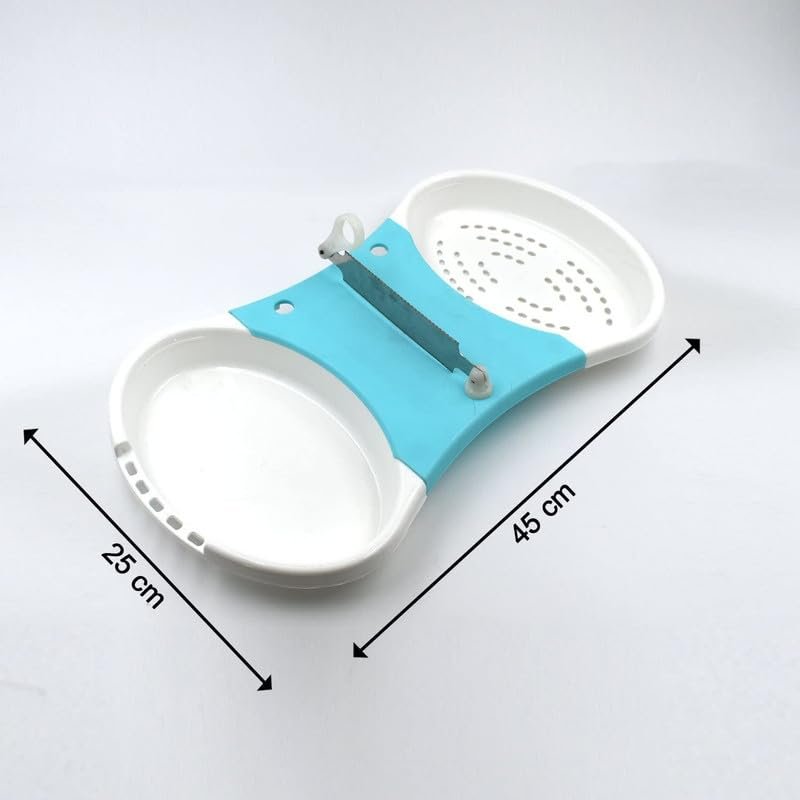 Cut & Wash Tool - 2-in-1 Vegetable & Fruit Cutter and Washer, Multi-Function, Easy-to-Use, Includes Drain Basket, BPA-Free, Dishwasher Safe, Ideal for Efficient Food Prep