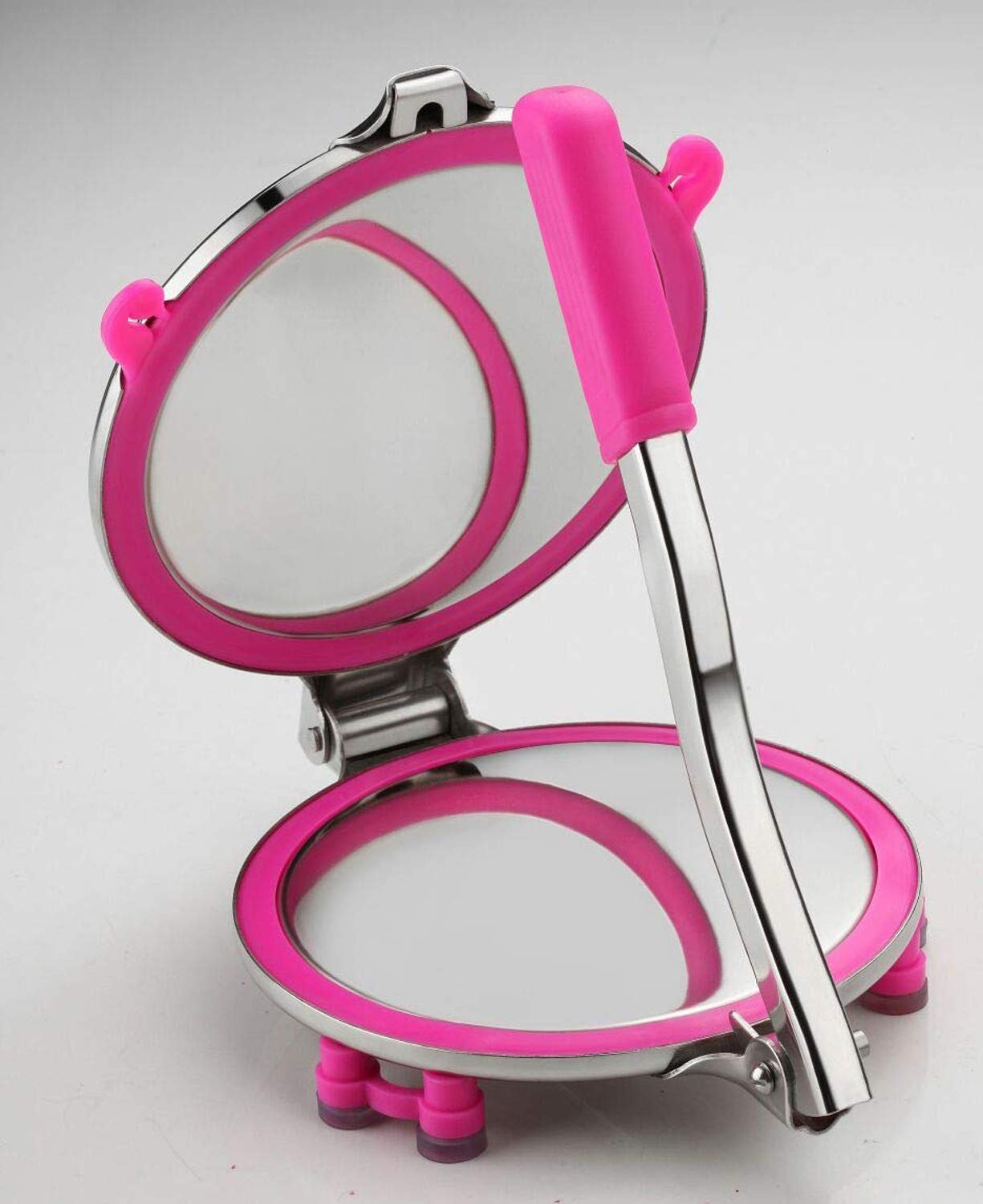 SS Puri/Chapati Press – Premium Stainless Steel Roti Press for Easy & Even Chapati, Puri, Paratha, and Flatbread Making, Durable, Non-Stick, Easy to Use, Ideal for Home Kitchens and Professional Use