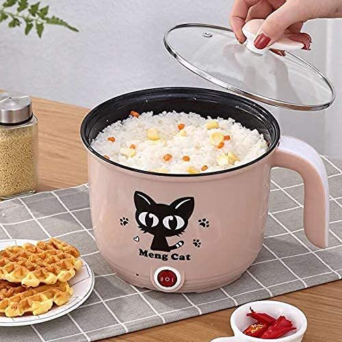 Electric Cooking Pot – 5L Multi-Function, Non-Stick Hot Pot for Steaming, Boiling, Stir-Frying, and Cooking, Adjustable Temperature Control, Ideal for Home and Office Use