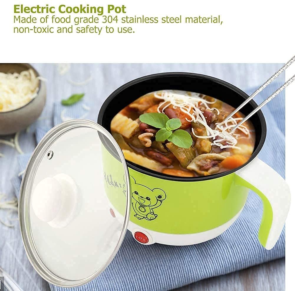 Electric Cooking Pot – 5L Multi-Function, Non-Stick Hot Pot for Steaming, Boiling, Stir-Frying, and Cooking, Adjustable Temperature Control, Ideal for Home and Office Use