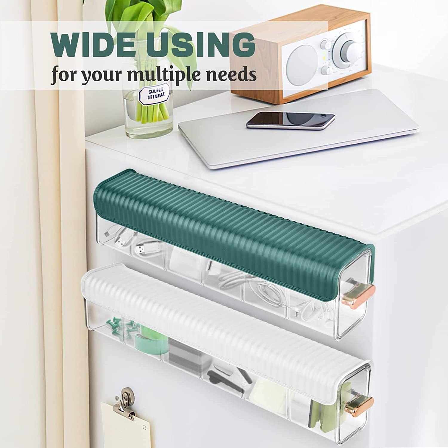 6 Slot Socks Organizer - Space-Saving Drawer Organizer for Socks, Underwear, and Accessories | Foldable, Durable, and Easy to Use