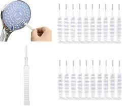 Shower Nozzle Cleaning Brush – Effective Water Hardness & Limescale Remover, Easy-to-Use Brush for Cleaning Shower Heads, Faucet Nozzles, and Sprayers