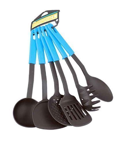6 PCS Kitchen Tool Set - Essential Spoon Set for Cooking, Serving, and Stirring | Heat-Resistant, Non-Stick, Durable Tools for Every Kitchen