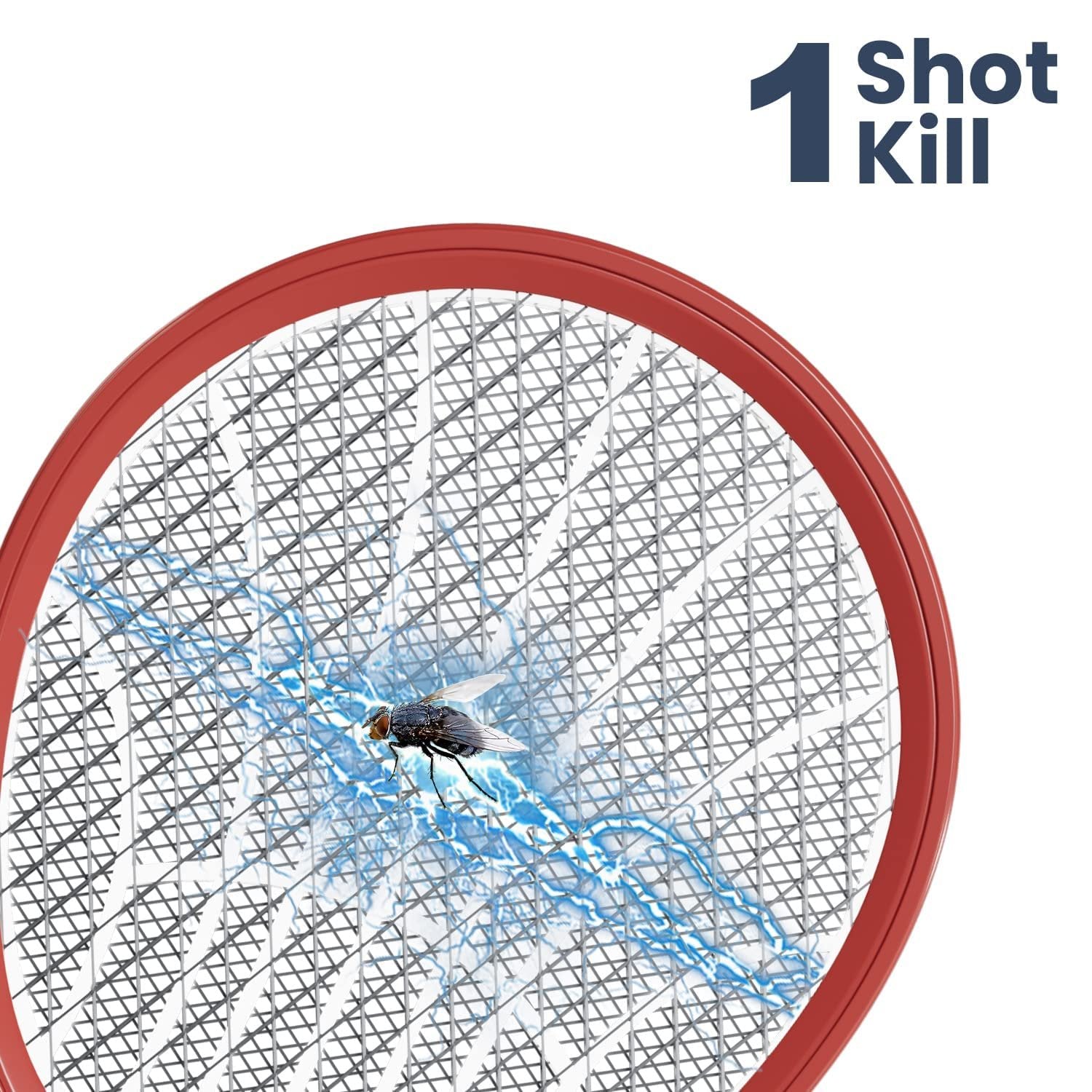 Mosquito Killer Racket - Electric Swatter for Quick, Effective Mosquito Control | Rechargeable, Portable, Safe for Indoor and Outdoor Use