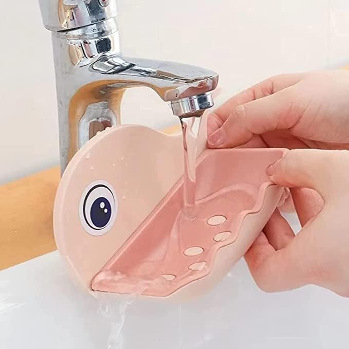 Fish Soap Holder (2 Pcs) – Cute & Functional Soap Dish for Bathroom or Kitchen, Keeps Soap Dry and Organized, Perfect for Kids and Adults