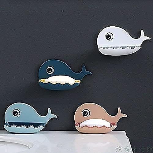 Fish Soap Holder (2 Pcs) – Cute & Functional Soap Dish for Bathroom or Kitchen, Keeps Soap Dry and Organized, Perfect for Kids and Adults