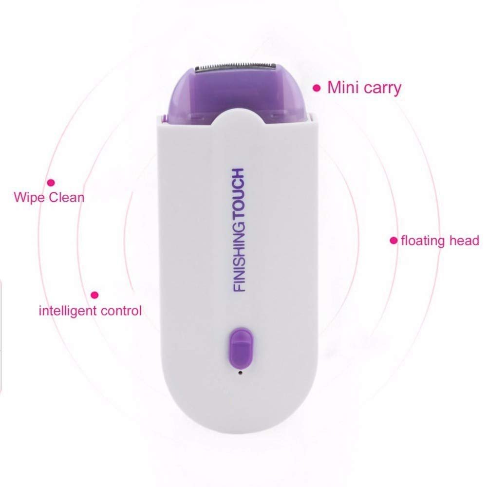 Finishing Touch Hair Remover – Precision Facial & Body Hair Removal Tool, Painless, Smooth Skin, Safe for Sensitive Skin, Rechargeable and Portable