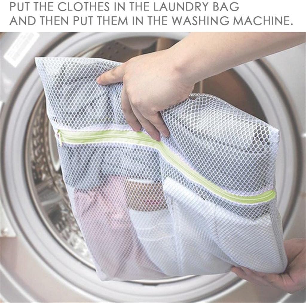 3 Pcs Laundry Bag Set – Durable, Mesh Laundry Bags for Clothes, Delicates, and Lingerie, Anti-Tear, Zipper Closure, Ideal for Washing, Travel & Organization