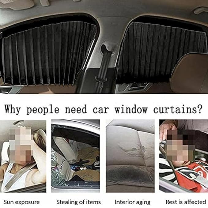 Car Window Curtain | UV Protection & Privacy Shades for Vehicles