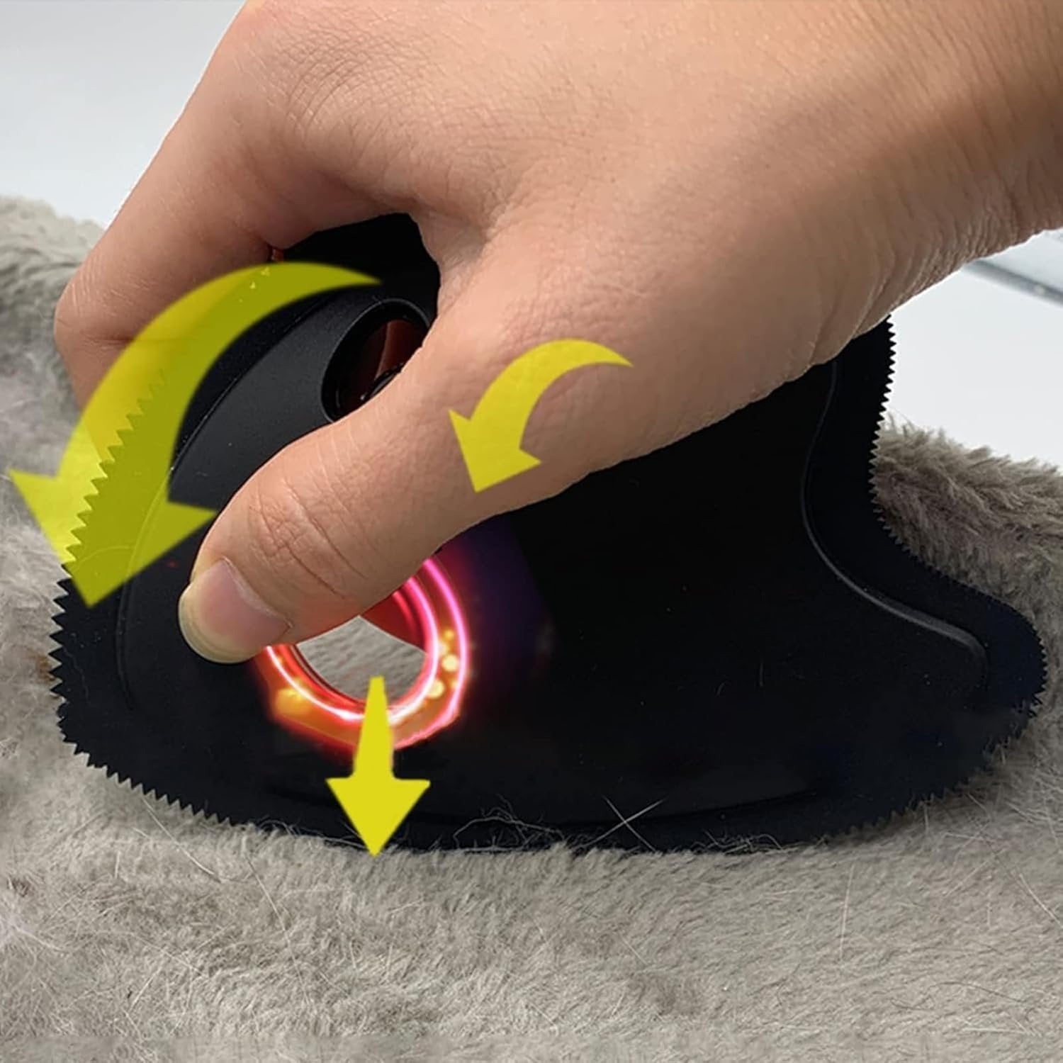 Mini Pet Hair Detailer – Portable, Effective Pet Hair Remover, Perfect for Furniture, Clothing, and Car Interiors, Easy to Use and Clean