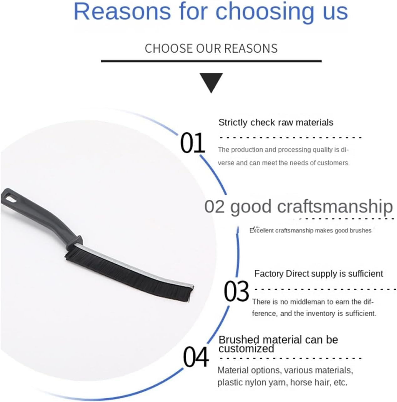 Small Gap Cleaning Brush – Narrow, Durable Cleaning Tool for Tight Spaces, Grout, Tile, and Small Crevices, Ideal for Kitchen & Bathroom