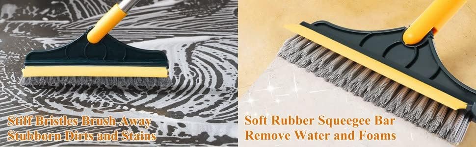 Gap Cleaning Scraper Mop Brush – Narrow, Flexible Scrubbing Tool for Grout, Tiles, Small Spaces, and Hard-to-Reach Gaps