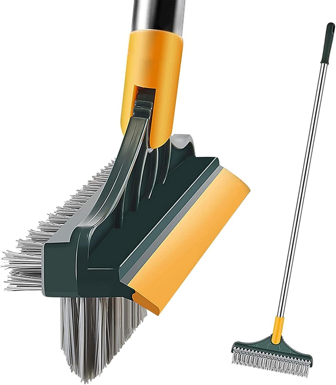 3 in 1 Cleaning Mop – Multi-Functional Floor Mop for Sweeping, Mopping, and Scrubbing, Adjustable Handle, Easy to Use