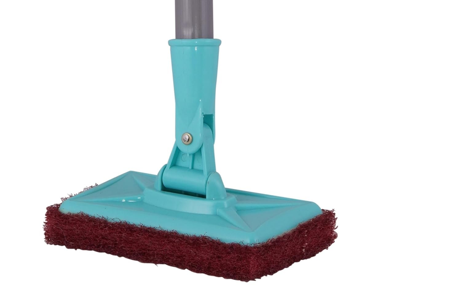 Round Cleaning Mop – Versatile Floor Mop with Microfiber Pads, 360° Rotating Head, Adjustable Handle for Easy Cleaning