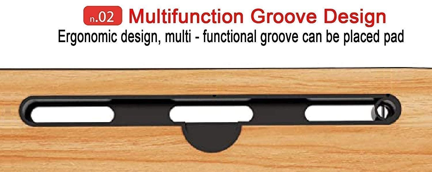 Foldable Laptop Table – Portable Adjustable Desk for Home, Office & Travel, Compact Design with Built-in Storage, Perfect for Laptops & Tablets