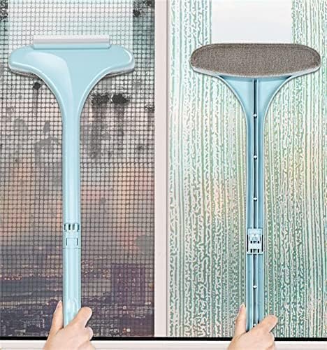 2-in-1 Mesh Window Cleaner | Dual-Sided Cleaning Tool for Streak-Free Windows & Screens | Convenient & Easy to Use