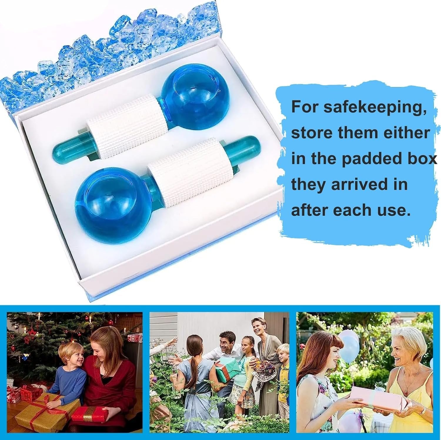 Beauty Crystal Ball – Decorative Facial Roller for Skincare, Natural Jade Stone, Relieves Puffiness & Enhances Blood Circulation