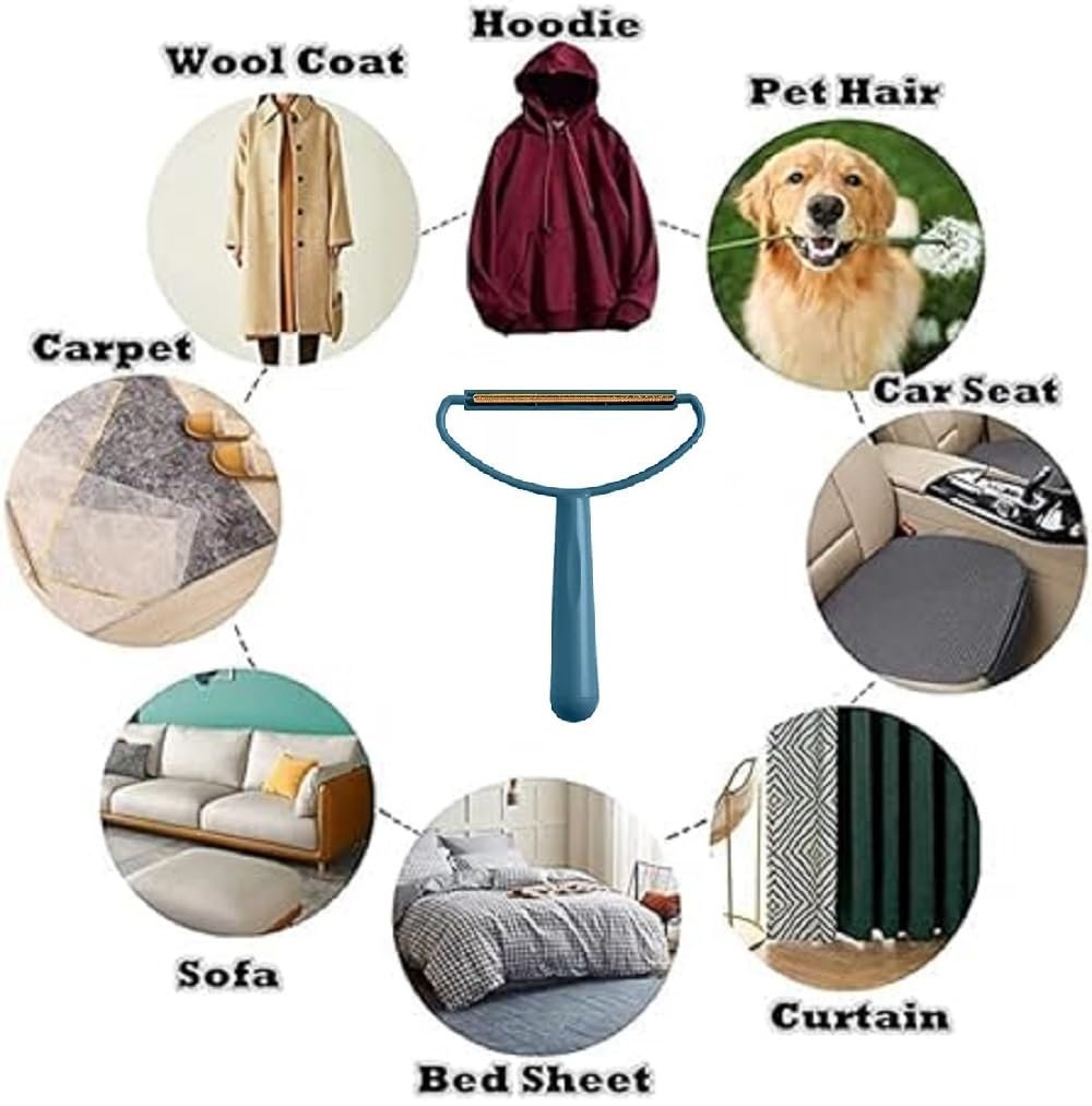 Plastic Portable Lint Remover – Compact, Efficient, and Easy-to-Use Fabric & Clothing Lint Remover for Home, Travel, & On-the-Go