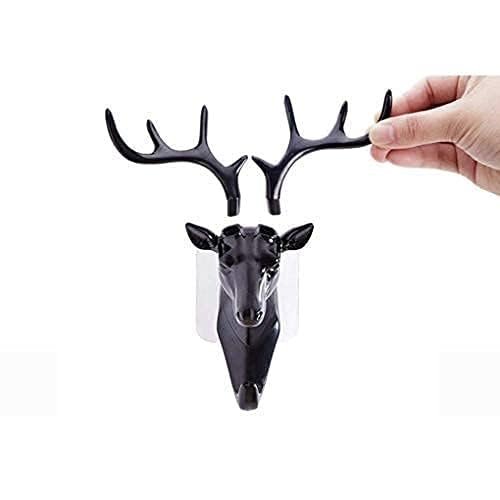 Deer Head Hanger – Stylish Wall-Mounted Deer Antler Hook for Coat, Hat, and Home Decor – Unique Animal Head Wall Hook