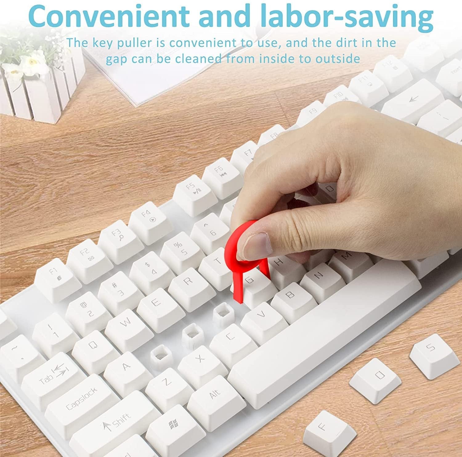 5 in 1 Keyboard Cleaning Brush – Multi-Function Dust Remover for Laptops, Keyboards, and Electronics, Anti-static, Durable, and Easy to Use