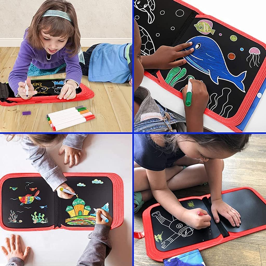 Reusable Drawing Book – Eco-Friendly, Non-Toxic, and Mess-Free Watercolor Book for Kids, Educational, Fun, and Creative Learning Tool