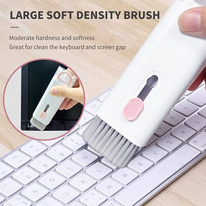 7 in 1 Keyboard Cleaning Brush – Multi-Function Dust Remover for Laptops, Keyboards, and Electronics, Anti-Static, Durable, and Easy to Use