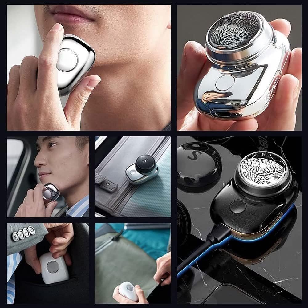 Rechargeable Wireless Beard & Body Haircut for Men and Women, Electric Shaver Fashion Portable Suitable For Home, Outdoor, And As A Gift