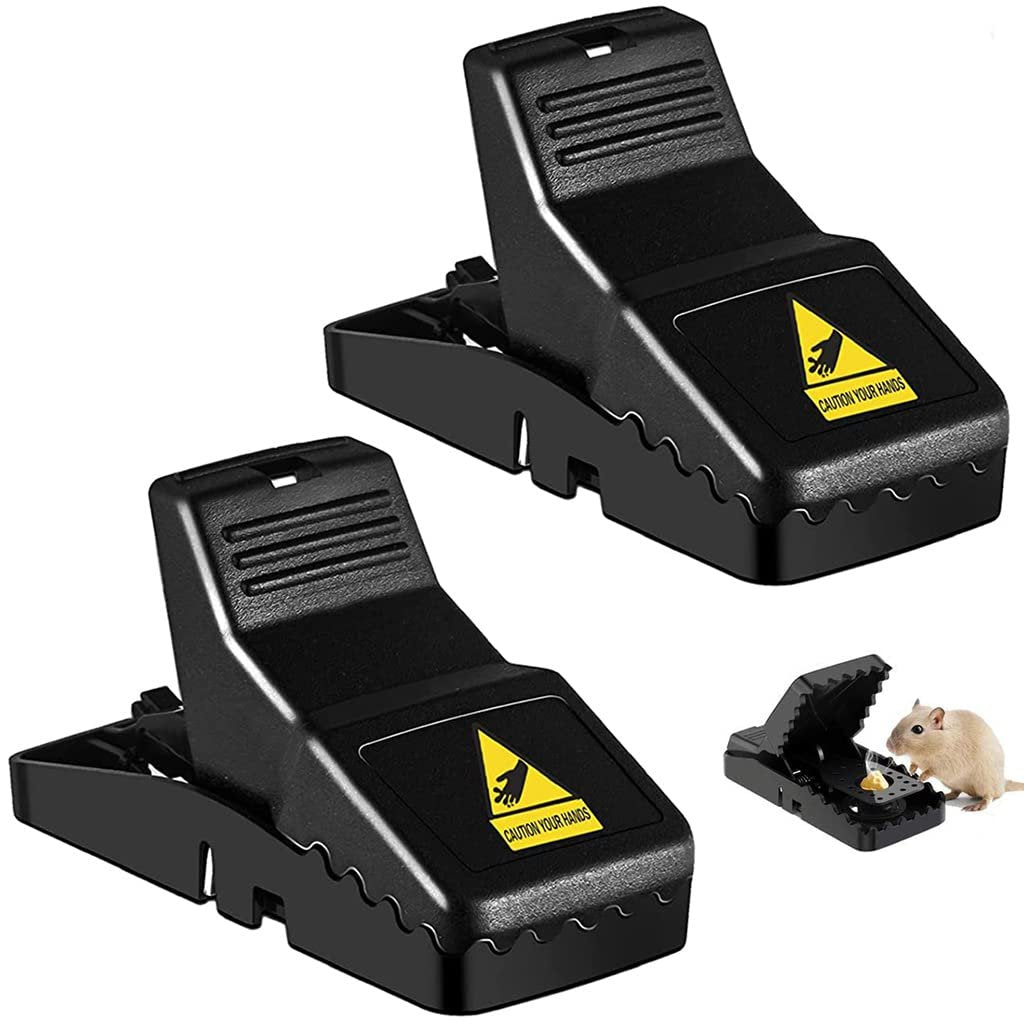 Rat Trap, Heavy-Duty Humane Rodent Catcher, Quick & Safe, Reusable Mouse & Rat Trap for Home, Office, Garden – Easy to Use, No Poison, No Mess