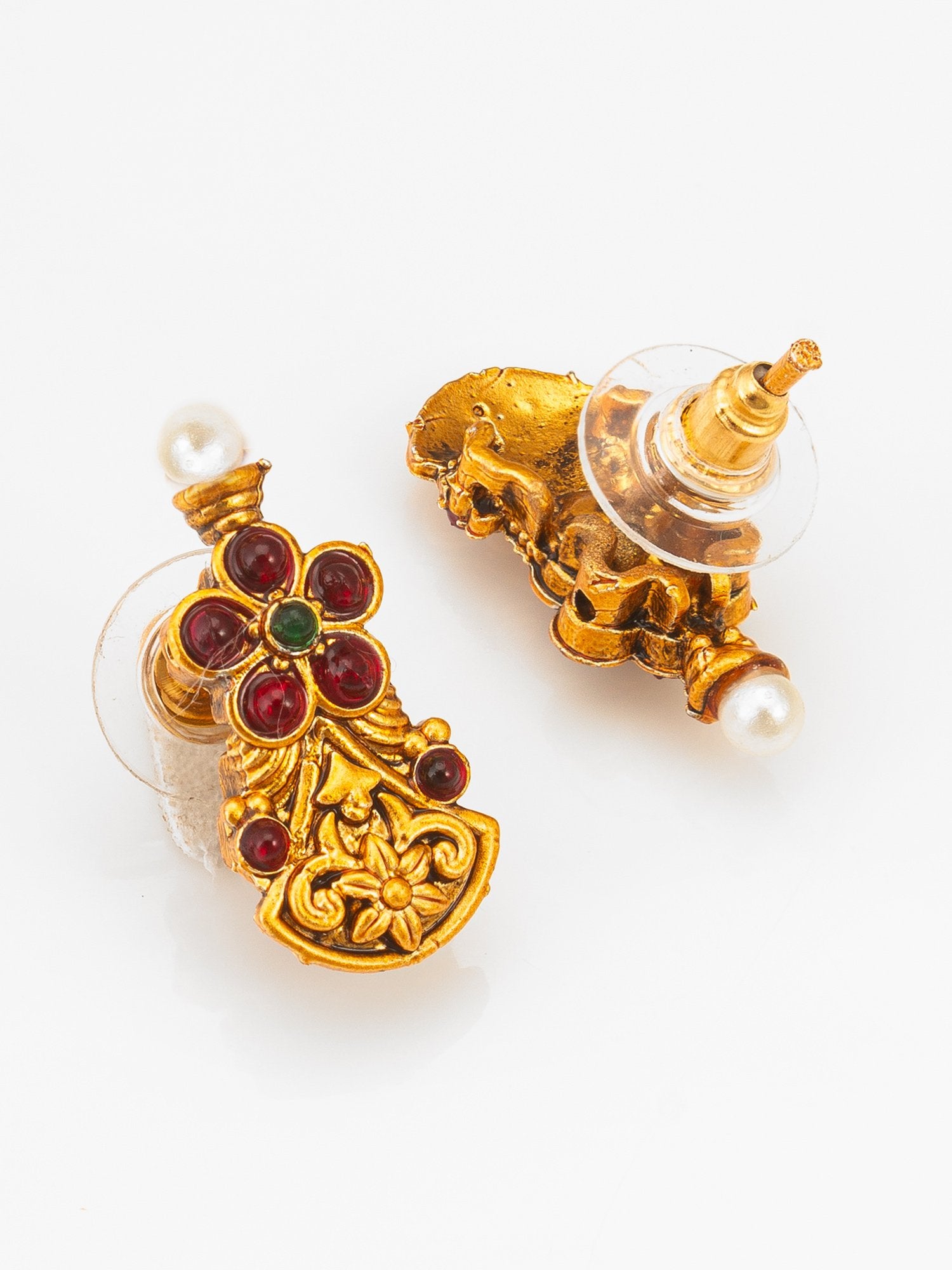 Refined Gold Necklace Set with Earrings – Shine with Timeless Beauty