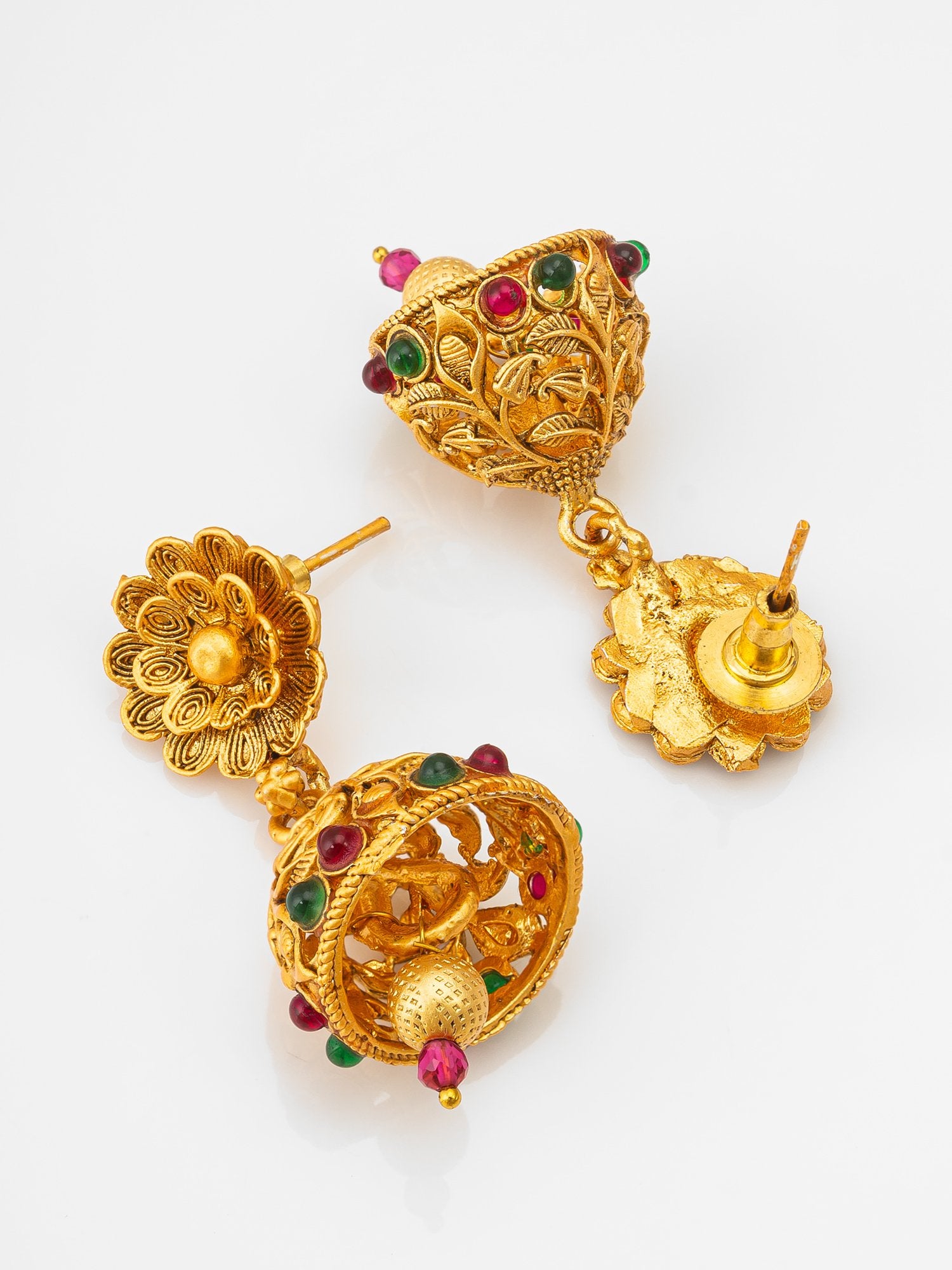 Timeless Gold Necklace and Earrings – Perfect for Every Woman