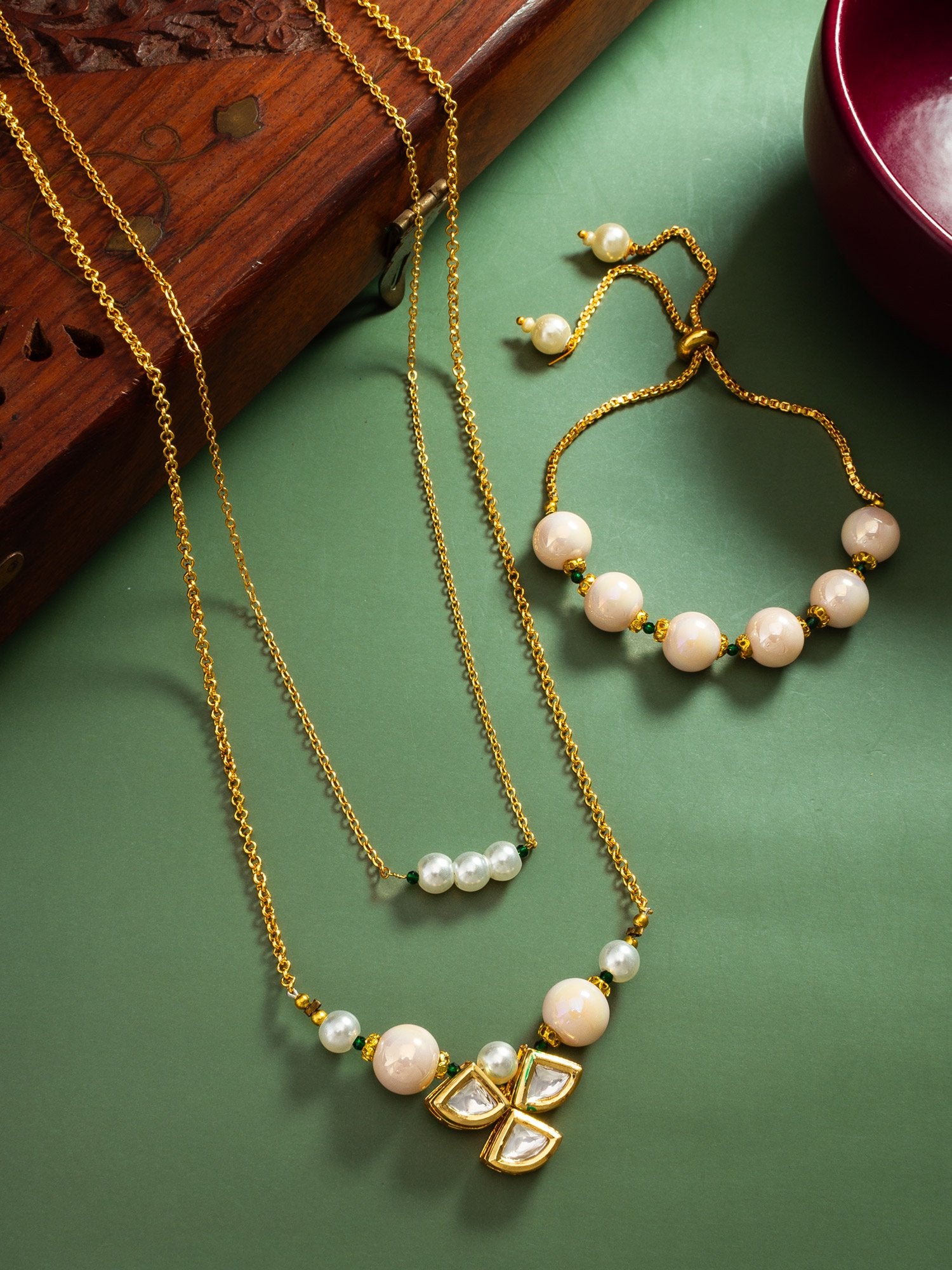 Sophisticated Amethyst Pendant Set – A Regal Touch for Every Look