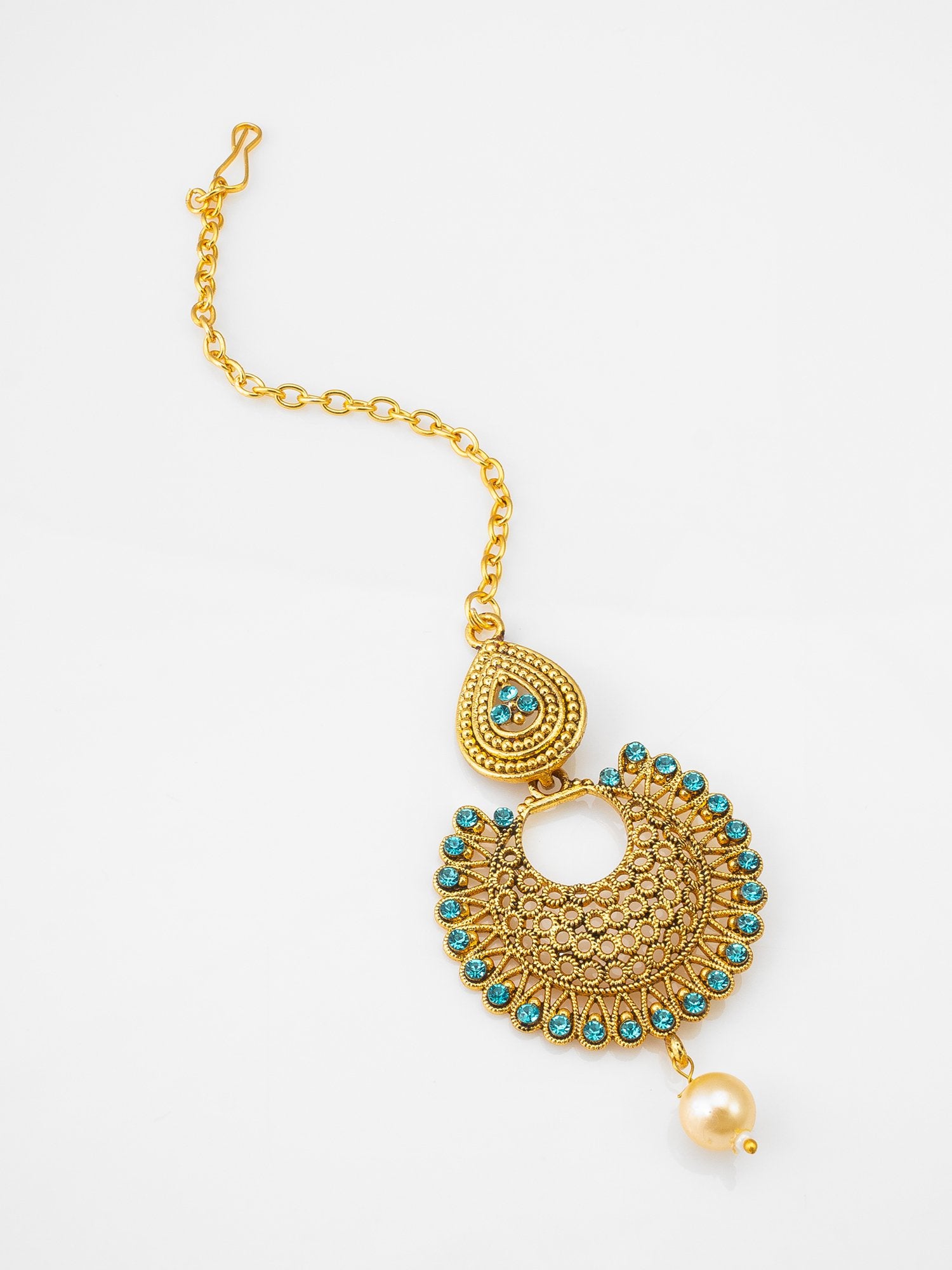 Beaded Ethnic Mangtikka – A Bohemian Touch