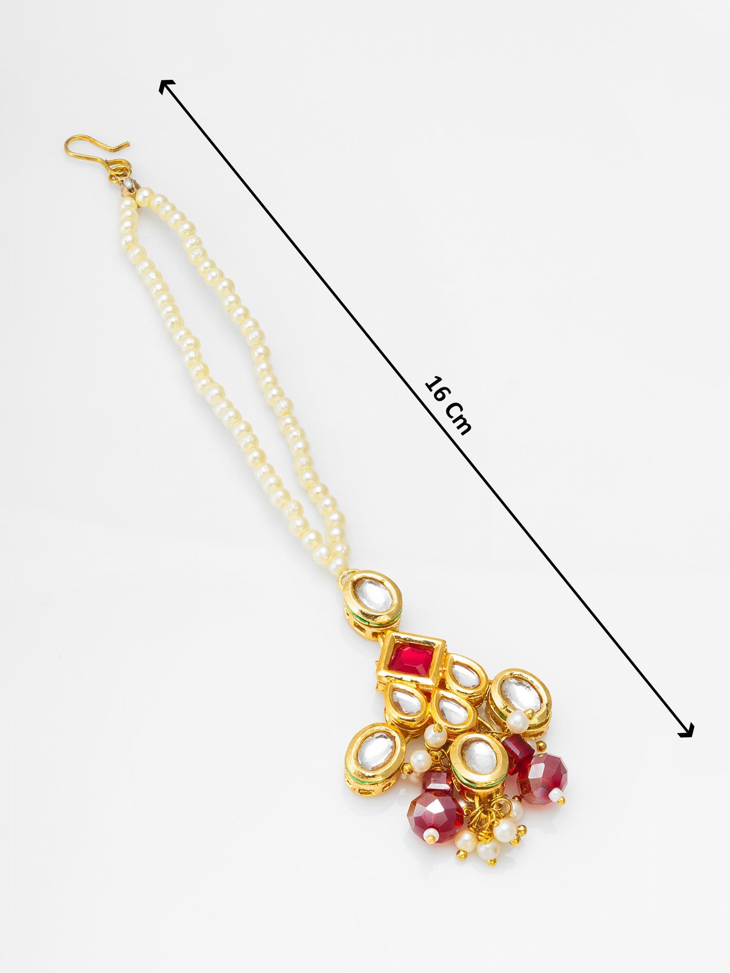 "Meenakari Peacock Mangtikka – A Vibrant Tribute to Tradition "